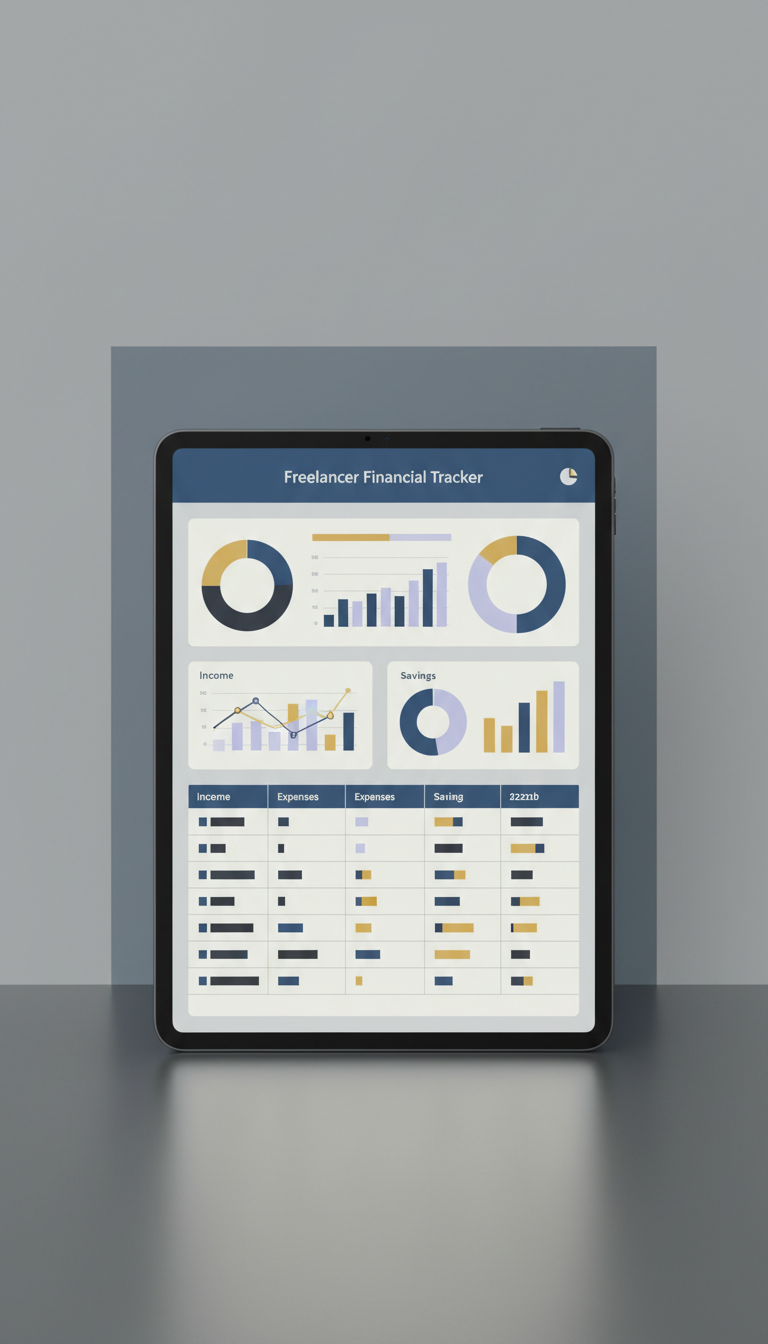 Planilha financeira digital para freelancers